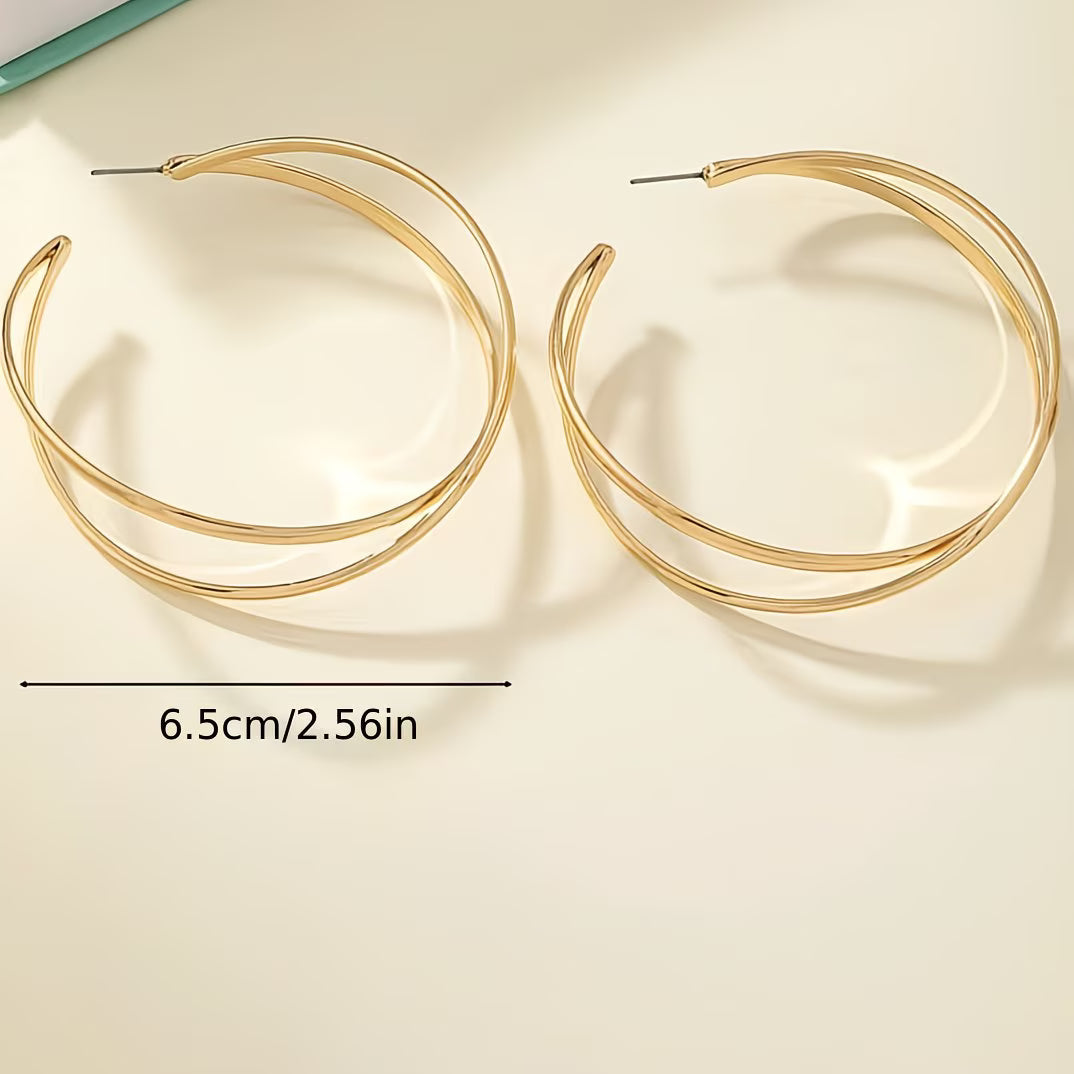 Effortlessly Bold Statement Earrings