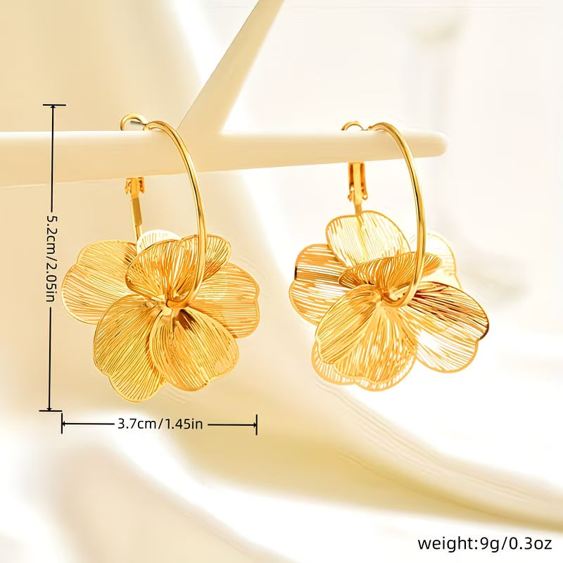 Timeless Romantic Flower Earrings