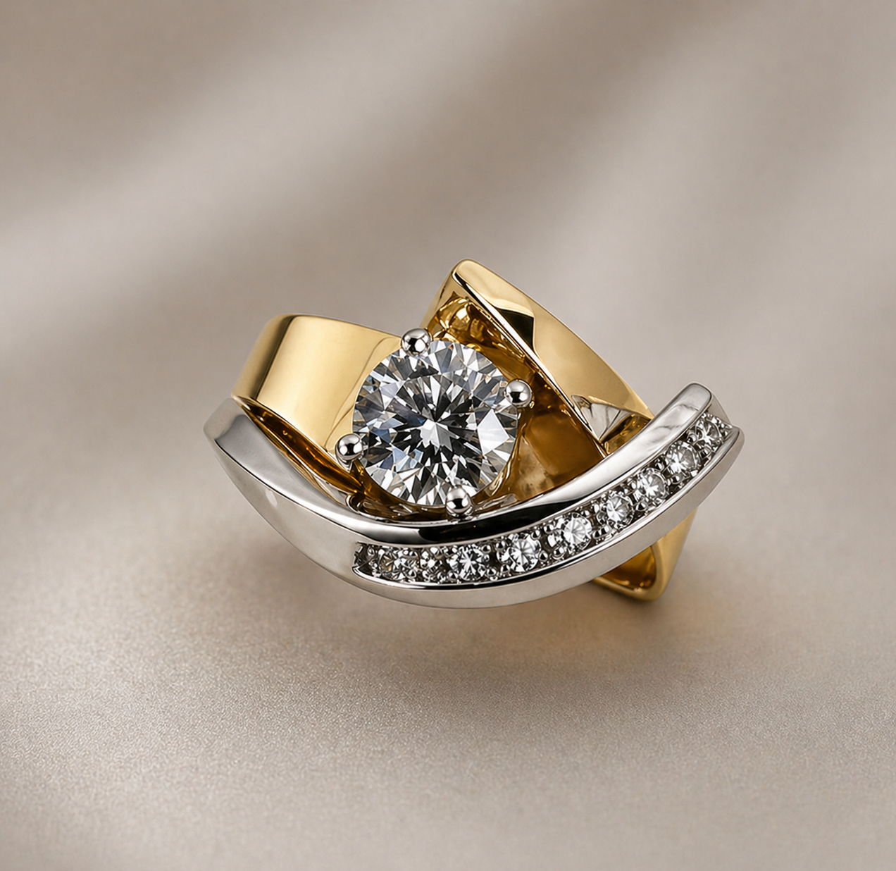 Elegant Vintage-Inspired Gold Ring