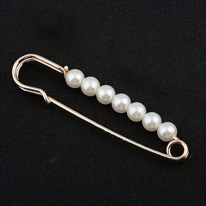Elegant Pearl Pin Brooch,  (1 Piece)