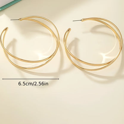 Effortlessly Bold Statement Earrings