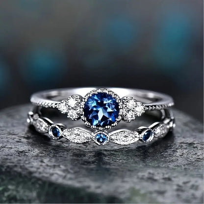 Timeless Polished Ring duo