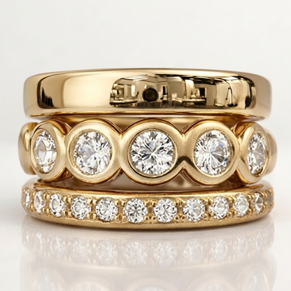 Elegant Artisan Gold Ring