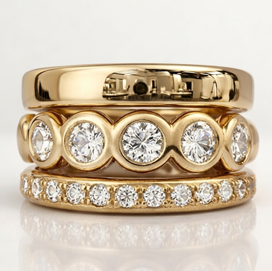Elegant Artisan Gold Ring