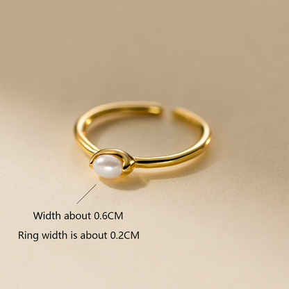 Baroque Pearl Ring