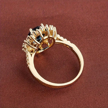 Luminous Sapphire Ring