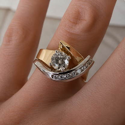 Elegant Vintage-Inspired Gold Ring